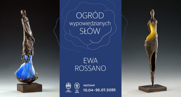 Plakat Wystawa „Ogród wypowiedzianych słów”