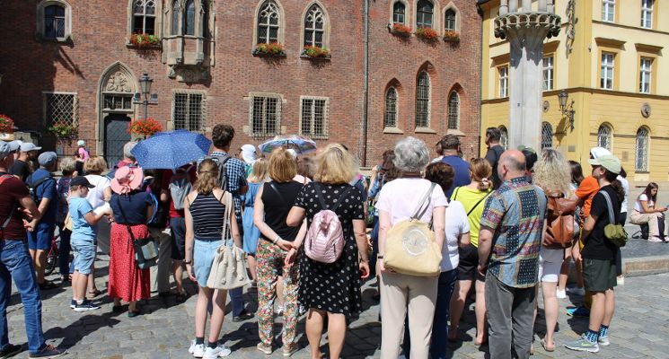 Plakat (Nie)oczywiste sekrety wrocławskiego Ratusza - Zwiedzanie z przewodnikiem
