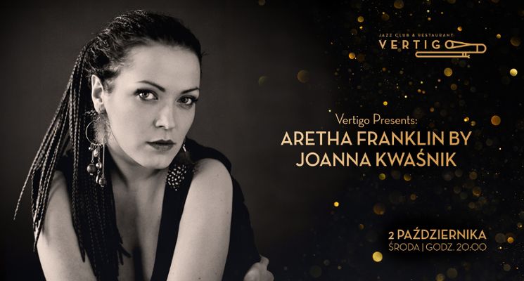 Plakat Aretha Franklin by Joanna Kwaśnik