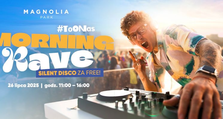 Plakat Silent disco – Morning Rave