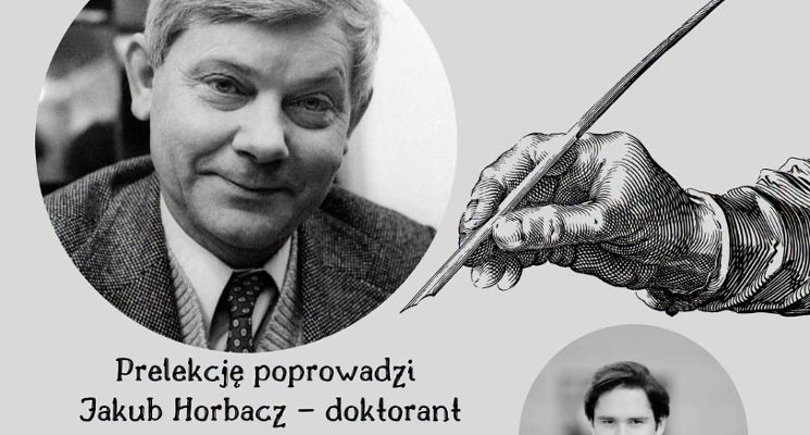 Plakat Wrocławskie ślady życia i twórczości Zbigniewa Herberta w CAL Księże