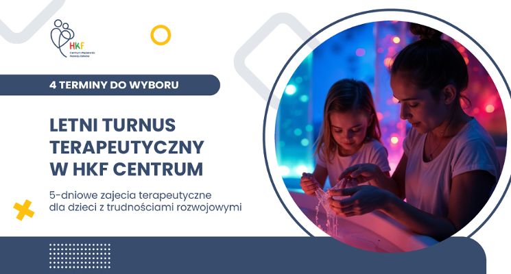 Plakat Letni turnus terapeutyczny 2025