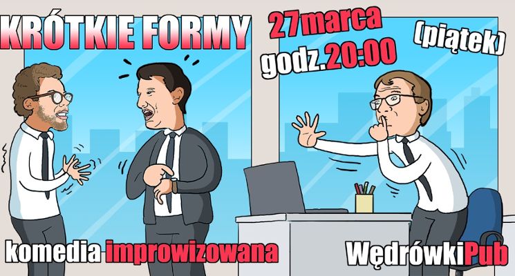 Plakat Krótkie formy [komedia improwizowana]