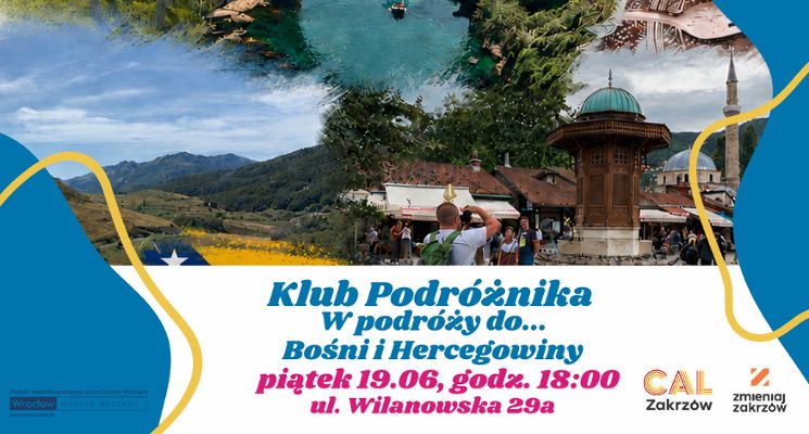 Plakat Spotkanie Klubu Podróżnika