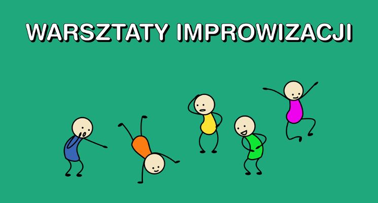 Plakat Warsztaty z improwizacji komediowej – nabór