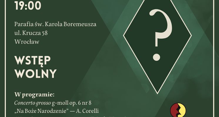 Plakat KONCERT SYMFONICZNY — Wielka Tajemnica