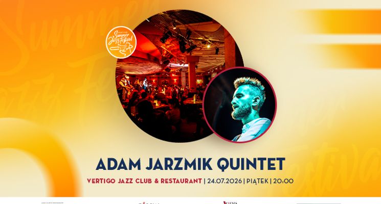 Plakat VSJF: Adam Jarzmik Quintet