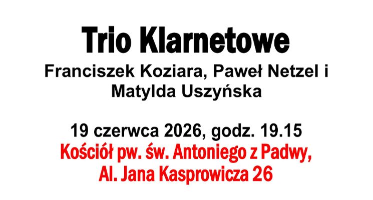 Plakat XXIII Festiwal Muzyczny PAX ET BONUM PER MUSICAM i cykl koncertów edukacyjnych DEBIUTY 2026.