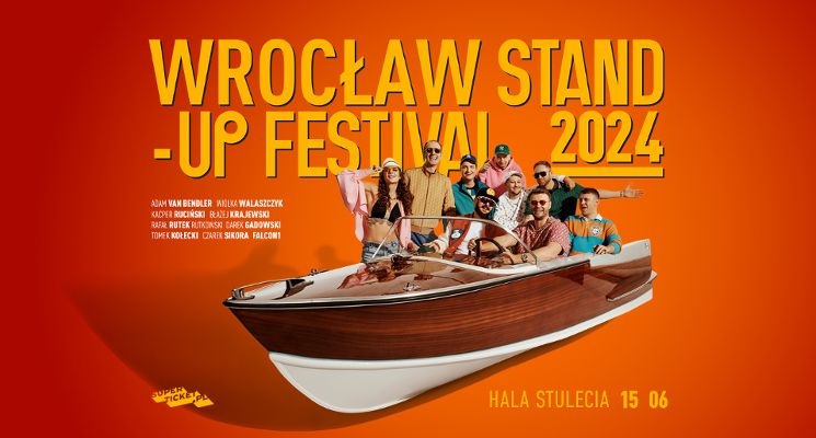 Plakat Wrocław Stand-up Festival™ 2024