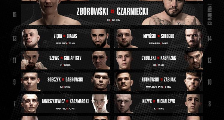 Plakat Gala Contra MMA