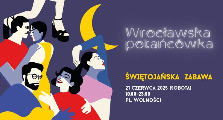 Plakat Wrocławska potańcówka – Świętojańska zabawa