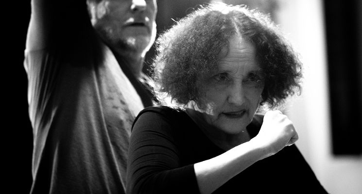 Plakat „My Home, No Home” - premiera spektaklu tanecznego Nazareth Panadero i Michaela Streckera