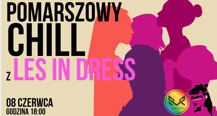 Plakat Pomarszowy chill z kolektywem Les in Dress