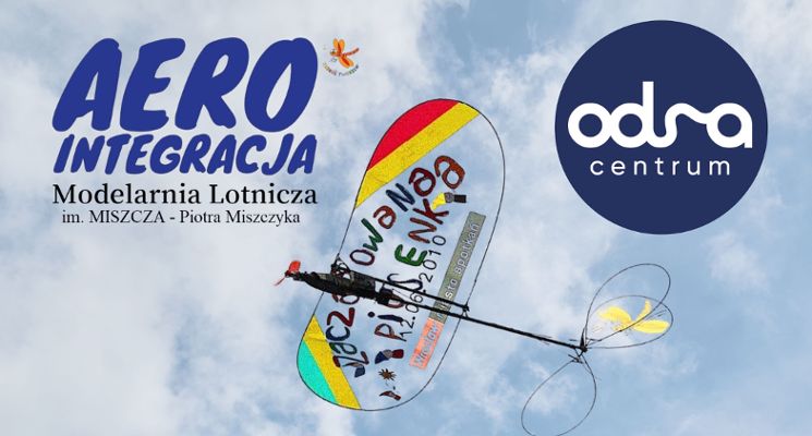 Plakat Modelarnia dla dzieci w Odra Centrum
