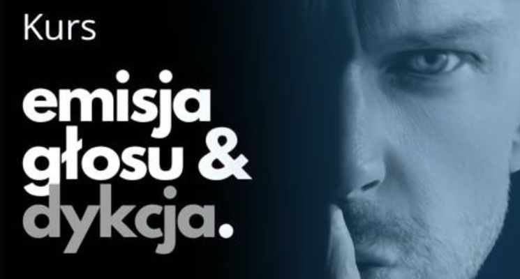 Plakat Profesjonalny kurs emisji głosu i dykcji dla dorosłych we Wrocławiu