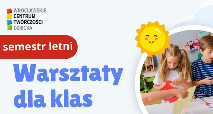 Plakat Warsztaty dla grup zorganizowanych - Ruchowe