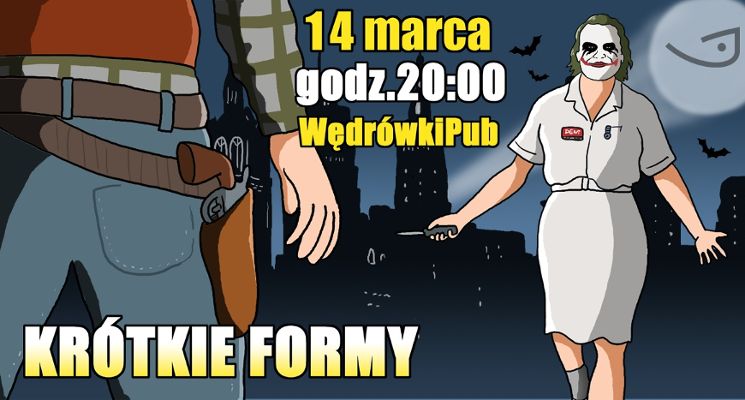 Plakat Krótkie formy - komedia improwizowana