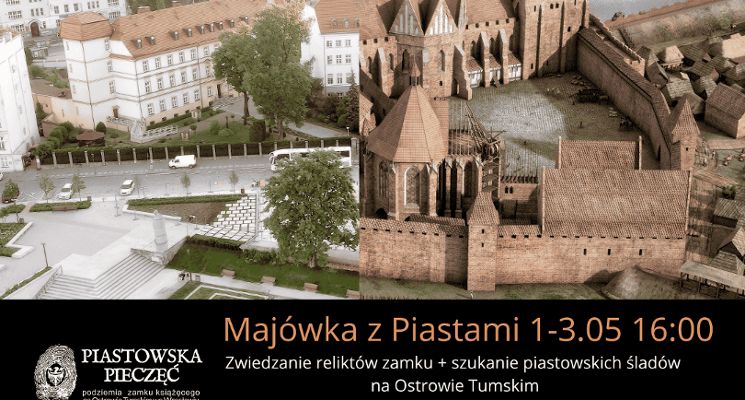 Plakat Majówka z Piastami