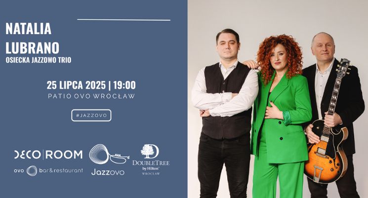 Plakat Koncert Jazzovo | Natalia Lubrano