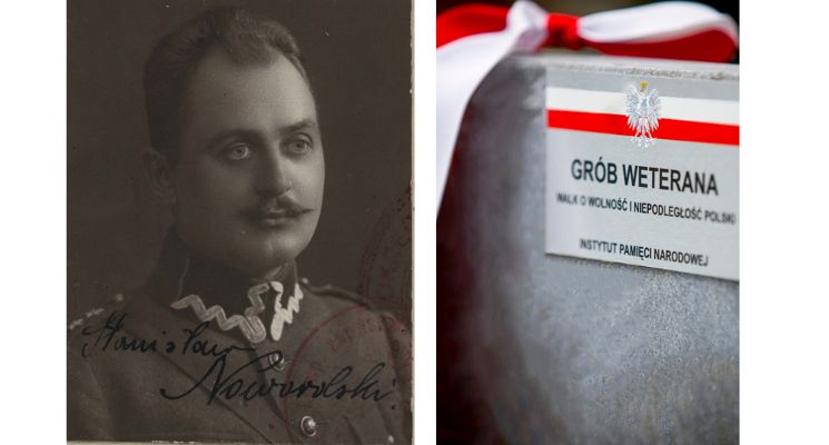 Plakat Uroczyste odsłonięcie nowego pomnika nagrobnego ppłk. Stanisława Noworolskiego „Zwory”