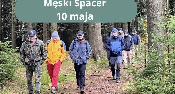 Plakat Otwarty męski spacer we Wrocławiu