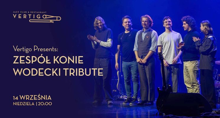 Plakat Zespół Konie – Wodecki Tribute