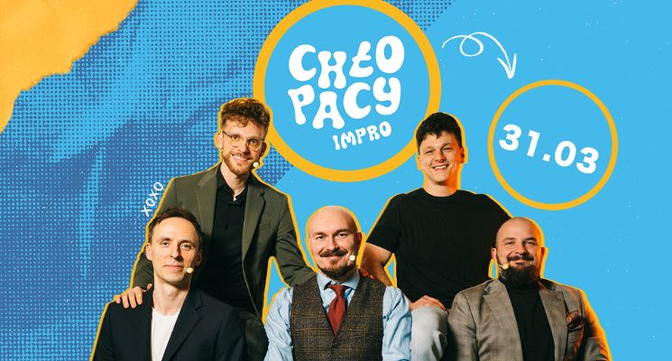 Plakat Chłopacy – Komedia improwizowana na żywo