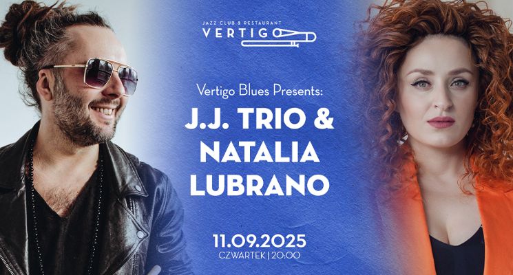Plakat J.J. Trio & Natalia Lubrano