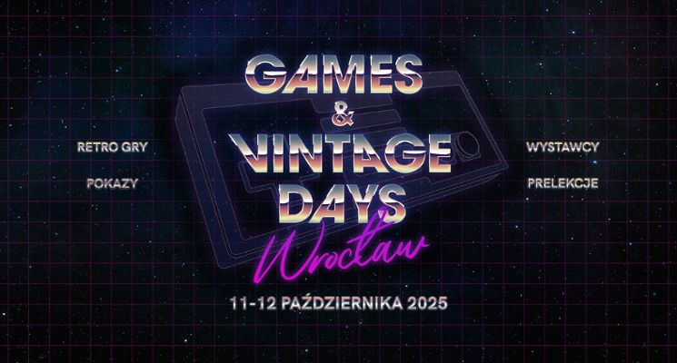Plakat Games & Vintage Days Wrocław