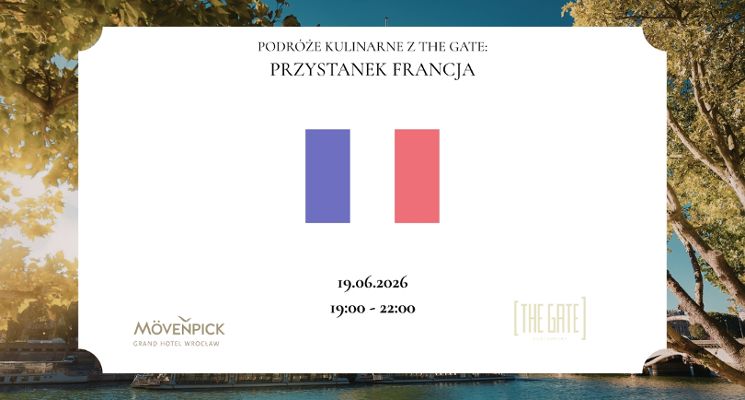 Plakat Kulinarne Podróże z The Gate: Przystanek Francja