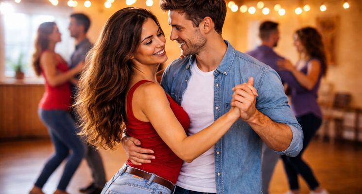 Plakat Warsztaty z tańca użytkowego!