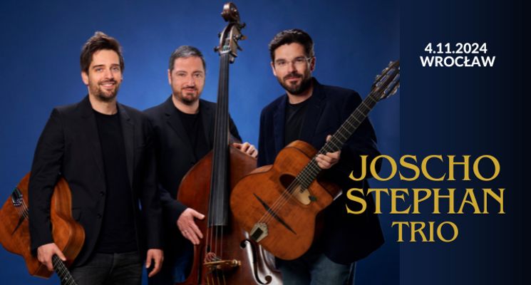 Plakat Joscho Stephan Trio zagra we Wrocławiu