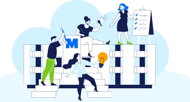 Plakat Dni Otwarte Uniwersytetu WSB Merito