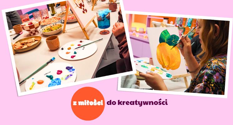 Plakat Urodzinowe Malowanie przy Winie: Surprise!