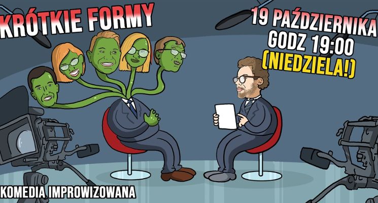Plakat Krótkie formy [komedia improwizowana]