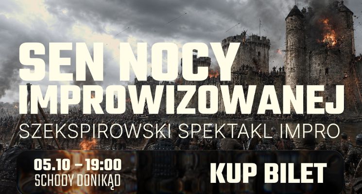 Plakat Sen Nocy Improwizowanej [18+]