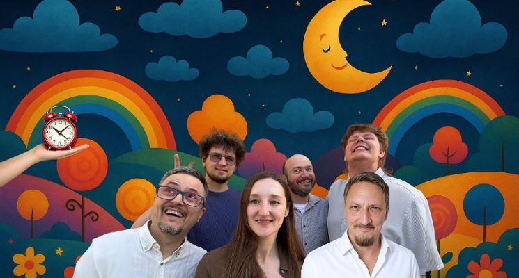 Plakat ZaSenni - komedia inspirowana Waszymi snami