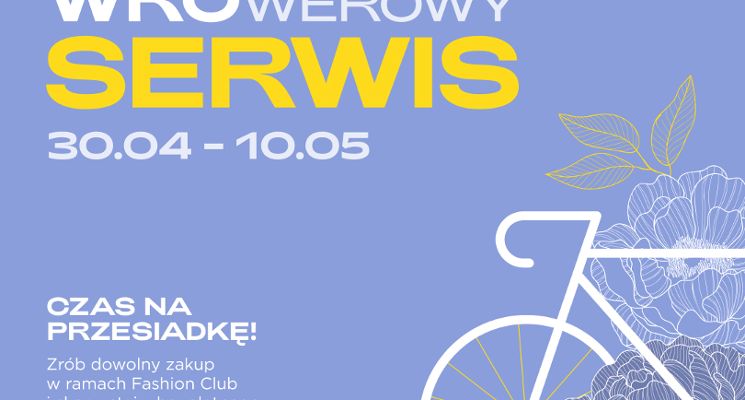 Plakat WROwerowy Serwis we Wrocław Fashion Outlet