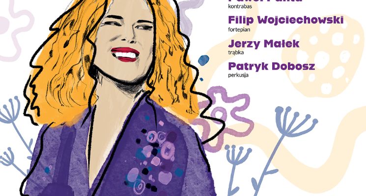 Plakat Popyt Roku w Synagodze - Joanna Dark - Osiecka / Przybora - Ale Jazz !