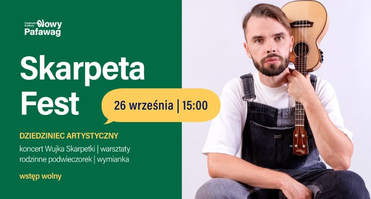 Plakat Skarpeta Fest - Dziedziniec Artystyczny