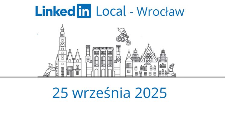 Plakat LinkedIn Local Wrocław
