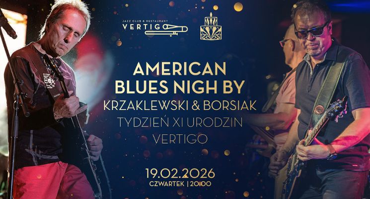 Plakat American Blues Night by Krzaklewski & Borsiak