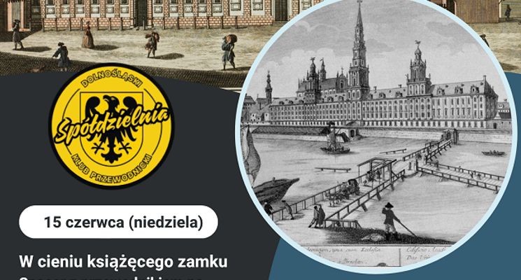 Plakat W cieniu książęcego zamku. Spacer z przewodnikiem po północy Starego Miasta