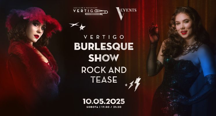 Plakat Vertigo Burlesque Show Presents: Rock and Tease
