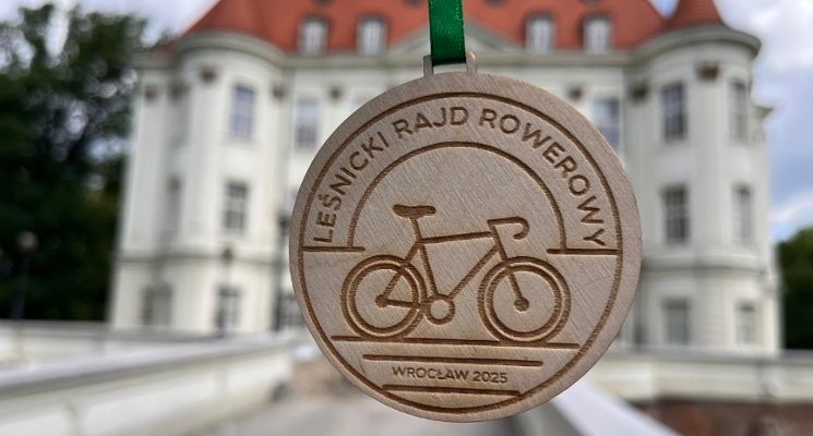 Plakat Leśnicki Rajd Rowerowy