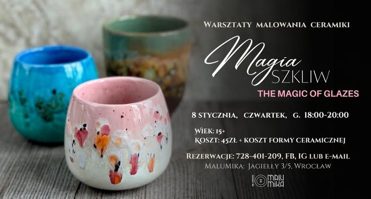 Plakat Warsztaty Magii Szkliw