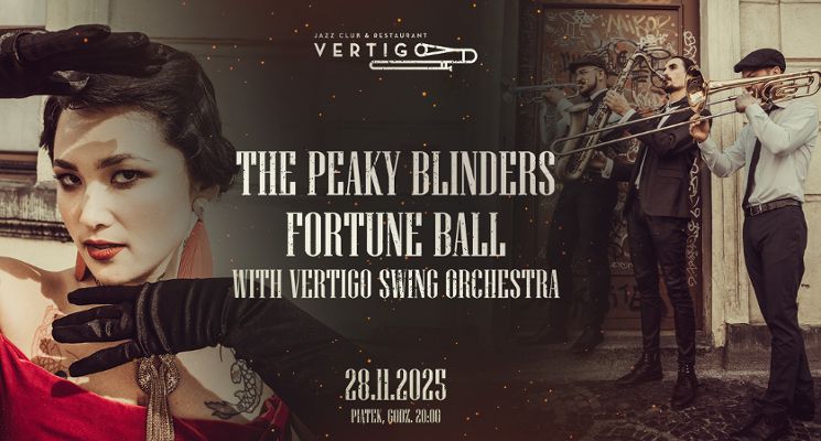 Plakat The Peaky Blinders Fortune Ball with Vertigo Swing Orchestra – Bal Andrzejkowy
