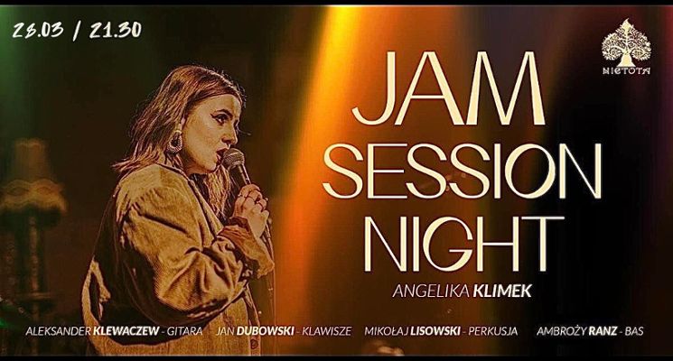 Plakat Jam Session Night | Angelika Klimek , Nietota