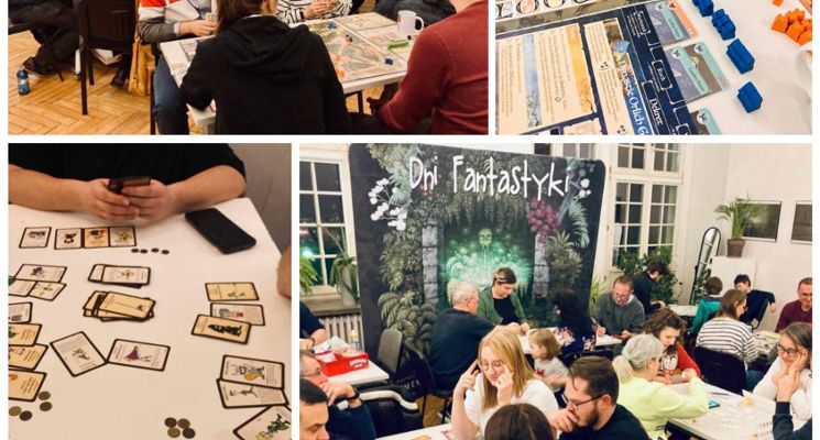 Plakat Zamkowe Gry Planszowe i Leśnicka Liga Rummikub