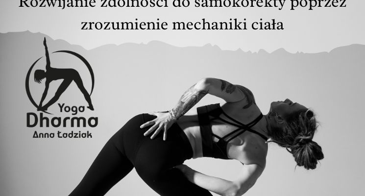 Plakat Warsztat: Autokorekta w praktyce jogi - zrozumienie mechaniki ciała